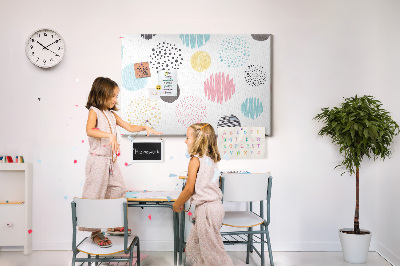 Painel em cortiça Padrão geométrico