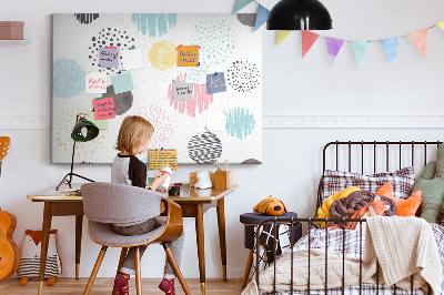 Painel em cortiça Padrão geométrico