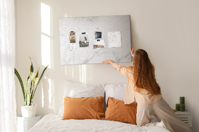 Quadro de aviso de cortiça Mármore