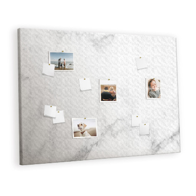 Quadro de aviso de cortiça Mármore