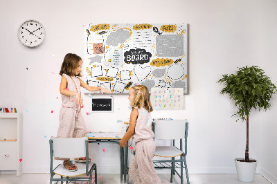 Painel em cortiça Metas de Ano Novo