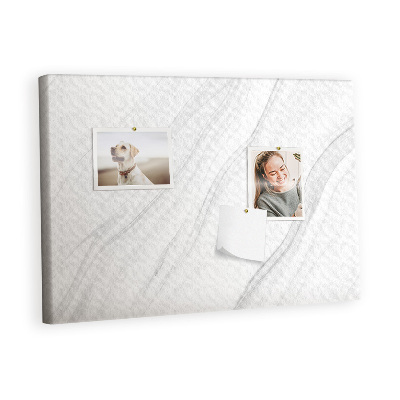 Quadro de aviso de cortiça Mármore decorativo