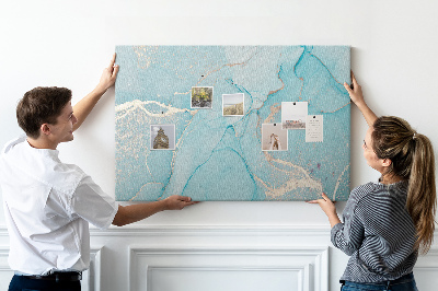 Painel em cortiça Mármore decorativo