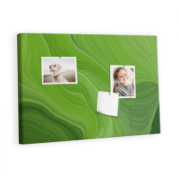 Quadro de aviso de cortiça Ondas modernas