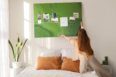 Quadro de aviso de cortiça Ondas modernas