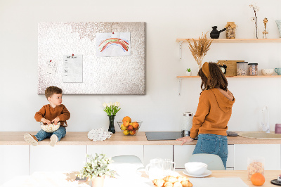 Painel em cortiça Padrão decorativo