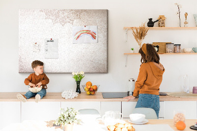 Painel em cortiça Padrão decorativo