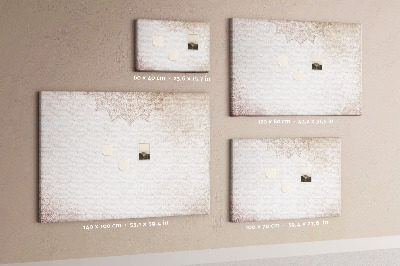 Painel em cortiça Padrão decorativo