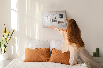 Painel em cortiça Padrão decorativo