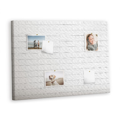 Quadro em cortiça Padrão de painéis de madeira