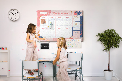 Painel em cortiça Plano modernista