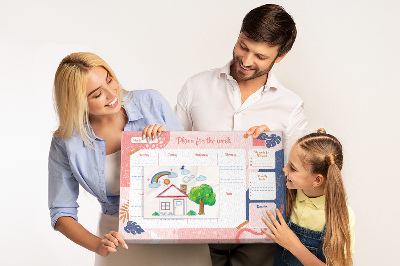 Painel em cortiça Plano modernista