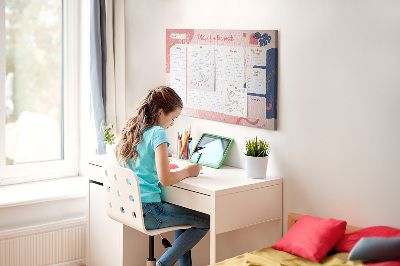 Painel em cortiça Plano modernista