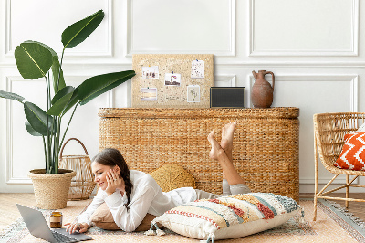 Quadro em cortiça Mapa-múndi vintage