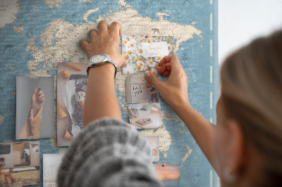 Painel em cortiça Mapa antigo