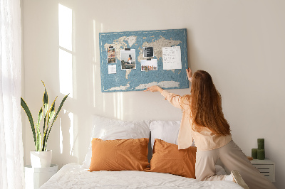 Painel em cortiça Mapa antigo