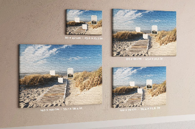 Painel em cortiça Vista da praia