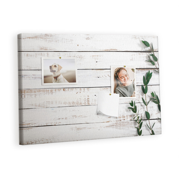 Quadro em cortiça Tábuas de madeira