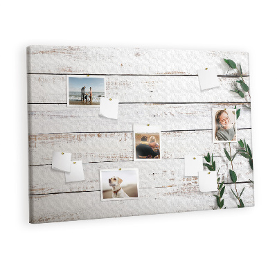 Quadro em cortiça Tábuas de madeira