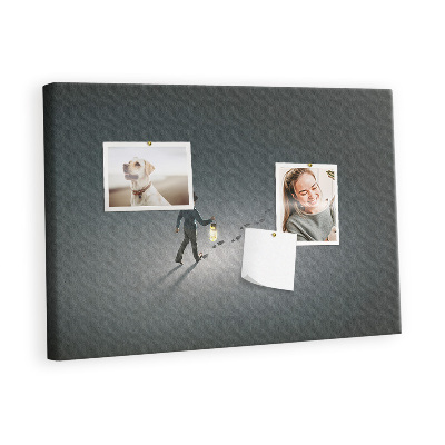 Quadro em cortiça Andarilho na Escuridão