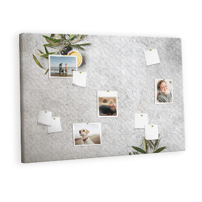 Quadro em cortiça Azeitonas minimalistas