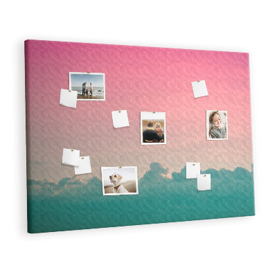 Painel em cortiça Céu gradiente