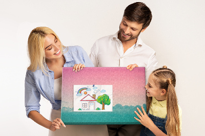 Painel em cortiça Céu gradiente