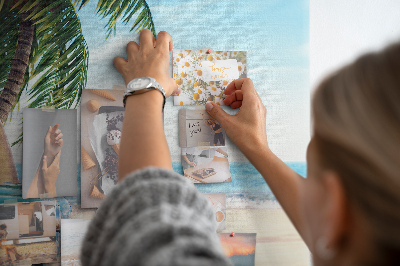 Quadro em cortiça Praia de férias