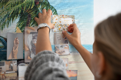 Quadro em cortiça Praia de férias