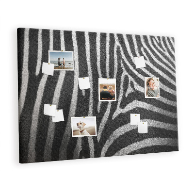 Painel em cortiça Padrão de zebra