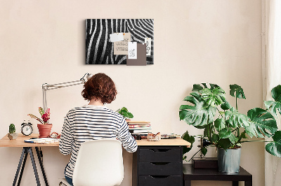 Painel em cortiça Padrão de zebra