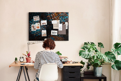 Quadro em cortiça Padrão de mandala