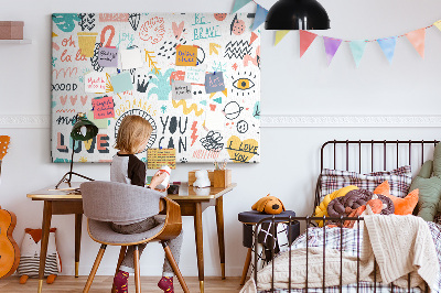 Painel em cortiça Imagens esboços