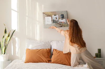 Quadro em cortiça Mármore dourado