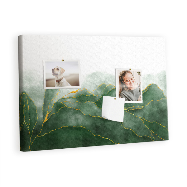 Painel em cortiça Folhas abstratas