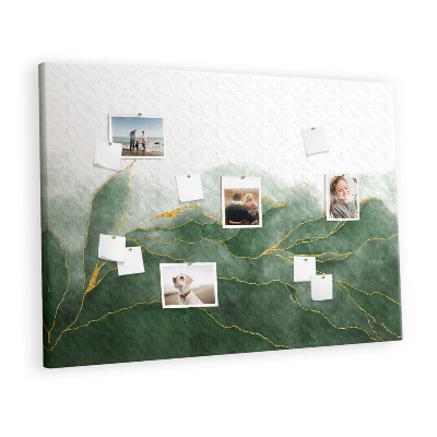 Painel em cortiça Folhas abstratas