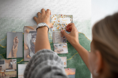 Painel em cortiça Folhas abstratas