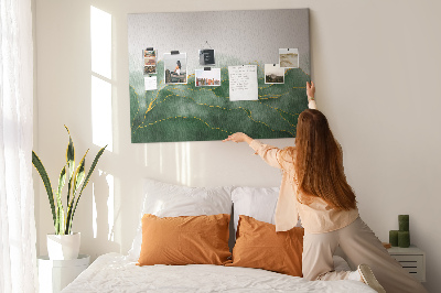 Painel em cortiça Folhas abstratas