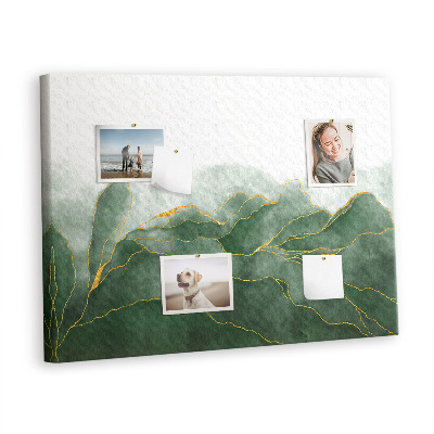 Painel em cortiça Folhas abstratas