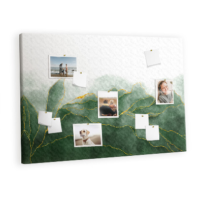 Painel em cortiça Folhas abstratas