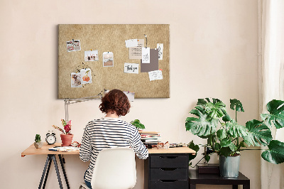 Quadro de aviso de cortiça Bússola de lona