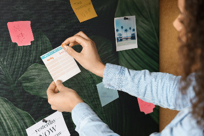 Quadro em cortiça Monstera tropical