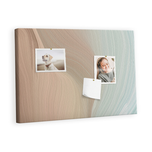 Quadro em cortiça Abstração de ondas