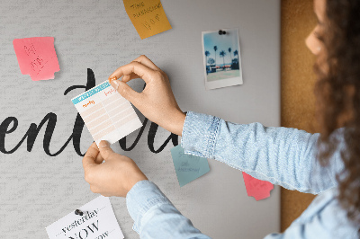 Painel em cortiça Inscrição de aventura