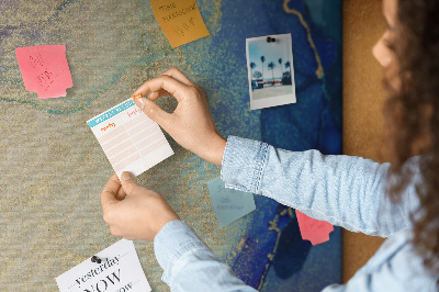 Painel em cortiça Mármore abstrato