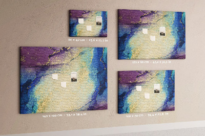 Painel em cortiça Mármore abstrato