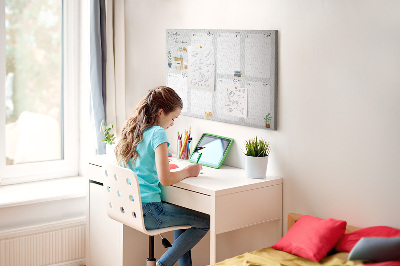 Painel em cortiça Planejador aconchegante