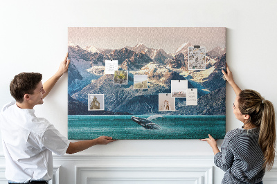 Quadro em cortiça Água de baleia