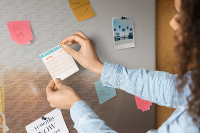 Quadro em cortiça Férias de carro