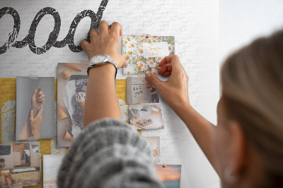 Quadro em cortiça Uma frase inspiradora